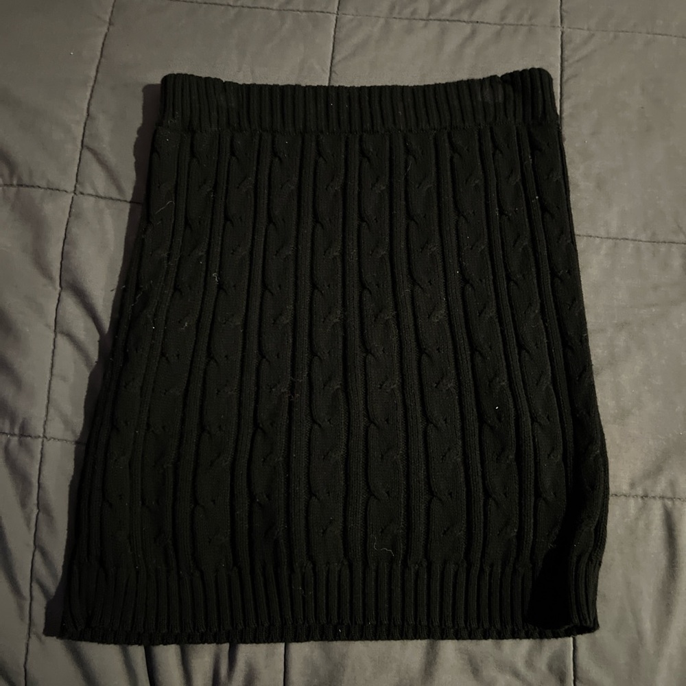 adika cable knit skirt